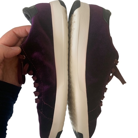 Cole Haan Grandpro Tennis Malbec Purple Velvet Lightweight Sneakers Women’s Sz 7 - Picture 8 of 12